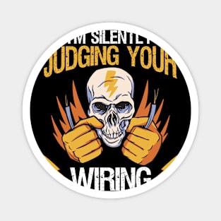 Electrician Judging Your Wiring Magnet